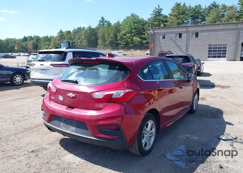 2018 Chevrolet Cruze Lt Auto z USA, uszkodzony, nr VIN 3G1BE6SM6JS652394